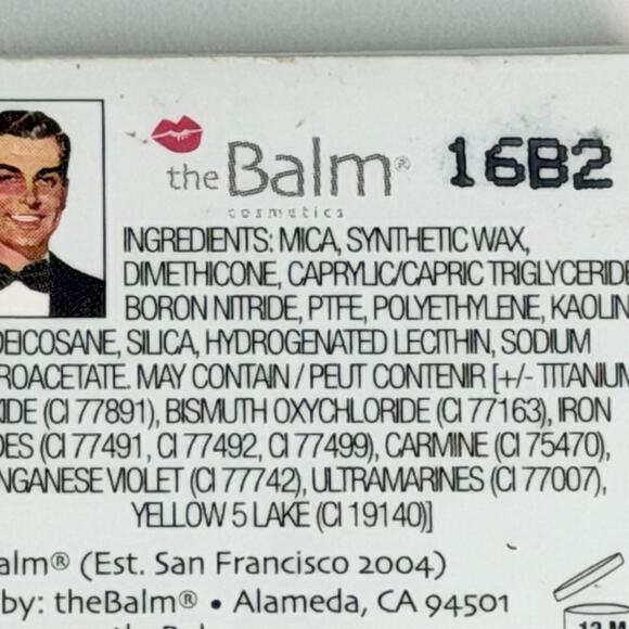 The Balm Meet Matt(e) Trimony Eye Shadow 16B2 Brown Travel .018 oz .5g New - Picture 6 of 6